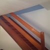 Cerrar un hueco de escalera con metraquilato, poniendo puerta de mismo materialmedidas 2.70 * 1.80