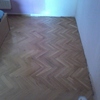 Acuchillar trocito de parquet
