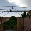Reponer tela toldo cenador