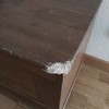 Arreglar muebles por mordedura de perro y cambiar rodapie
