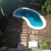 Cesped artificial en jardin