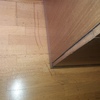 Reparación de 2 rallazos en parquet