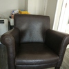 Teñir sillón piel marrón