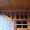 Reparar Tejado Entrada En Madera Y Pizarra