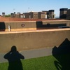 Valla de madera para terraza