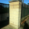 Columna mares entrada garage