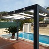 Toldo para pergola de madera