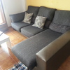Tapizar un sofá con chaise longe