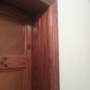 Marco de madera para la puerta de entrada