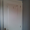Reparar una puerta lacada en color blanco