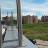 Barandilla de cristal y metal para terraza