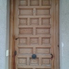 Puerta exterior con ysin colocación