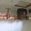 Grifo que corta el agua de la casa