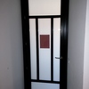 Puertas en dm o madera sacadas en negro