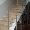 Cerrar escalera con cristal corredero