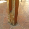 Reformar pilares de una pérgola de madera