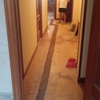 Reposicion hilera parquet por cambio tuberias agua