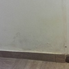Rasear y pintar parte de un dormitorio