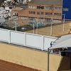 Separador de terrazas aluminio atico9m de largo por 60cm de alto