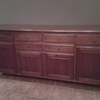 Pintar mueble comedor en blanco envejecido