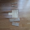 Arreglar tarima levantada 50 x 20 cm
