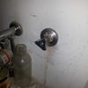 Cambio llave de paso agua fria (dentro de despensa)