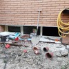 Construcción piscina, suelo patio y muros