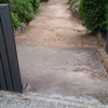 Hormigonar pendiente de acceso al garaje