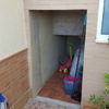 Puerta aluminio blanco