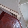 Conectar bajante en una fachada de una septima plata