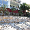 Escalera y tarima de madera rustica p exterior