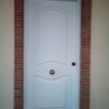 Reforma de puerta principal:adaptar reja y cristal