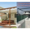 Instalación de toldo en terrado comunitario previa revisión de profesional
