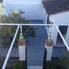 Rebaje, hormigonado y colocación de suelo de un patio