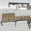 Construcción y montaje de pérgola de aluminio