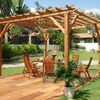 Instalar pergola en terraza