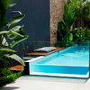 Construccion piscina vidrio