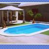 Piscina de polieste todo incluido