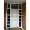 Instalar puerta de entrada seguridad de aluminio