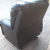 Tapizado de sillón de masaje en tela estampada
