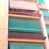 Toldo tercer piso en verde como los demas