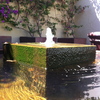 Fuente acero corten