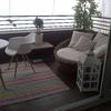 Cerramiento de terraza con cortinas de cristal