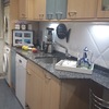 Puertas armarios de cocina - pintar blanco, poner molduras