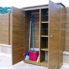 Armario exterior en madera