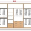 Interior de armario y puertas