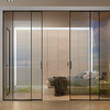 Cerramiento interior con correderas p/estudio en madrid