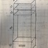 Mueble-estanteria para secadora en cuarto de baño
