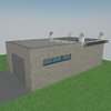 Encofrado de estructura: garaje con sotano (sotano mas planta)