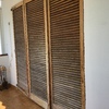Sustitución persianas mallorquinas de madera por aluminio o pvc